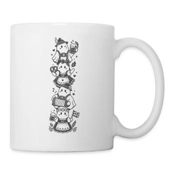 Bayerische Geister - Tasse - Weiß - Rechts