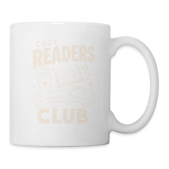 Cozy Readers Club - Tasse - Weiß - Rechts