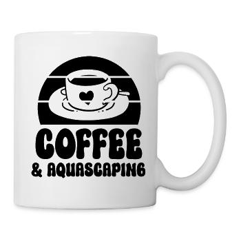 Kaffee Aquascaping - Tasse - Weiß - Rechts