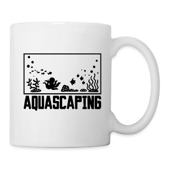 Aquascaping Aquarium - Tasse - Weiß - Rechts