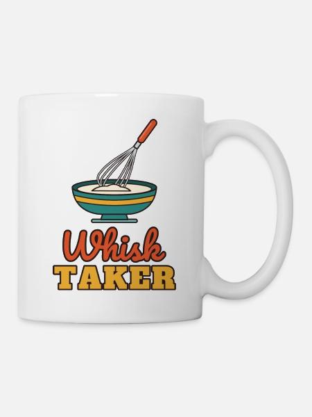Schneebesen Taker - Tasse - Weiß