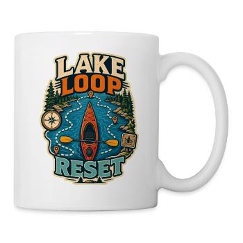 LAKE LOOP RESET - Tasse - Weiß - Rechts