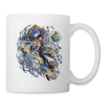 Drachenmeister und Sternenpfad - Tasse - Weiß - Rechts