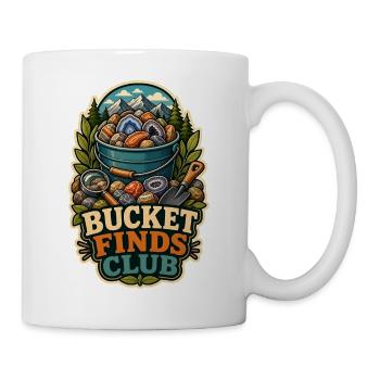 BUCKET FINDS CLUB - Tasse - Weiß - Rechts