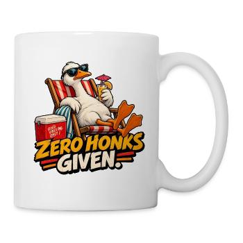 Cheeky Goose – Ich habe irgendwo alles! Retro-Stil - Tasse - Weiß - Rechts