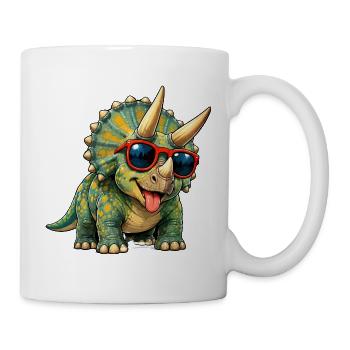 dino-cool - Tasse - Weiß - Rechts