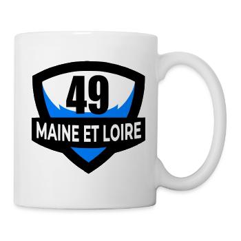 49 Maine et Loire - Tasse - Weiß - Rechts