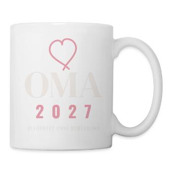 Oma 2027 - Tasse - Weiß - Rechts