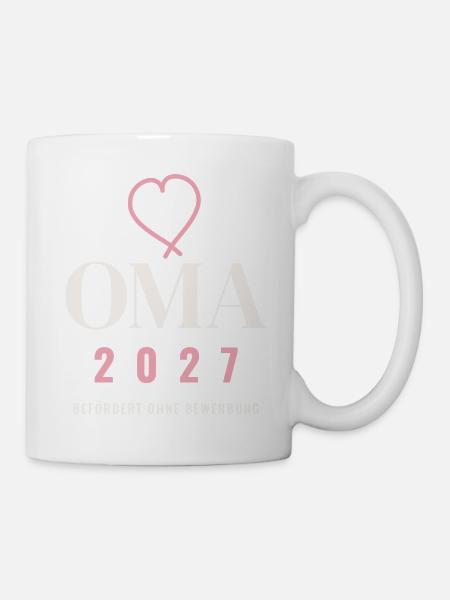 Oma 2027 - Tasse - Weiß