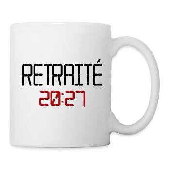 Pensionierter Opa 2027 - Tasse - Weiß - Rechts