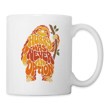 Eile war nie eine Option - Tasse - Weiß - Rechts