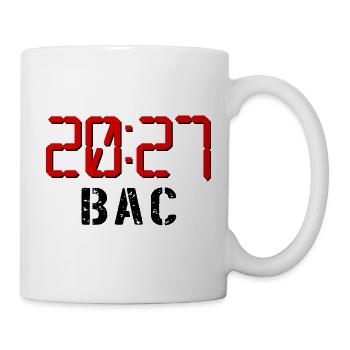 Baclaureate 2027, Französisch - Tasse - Weiß - Rechts