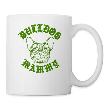 Bulldog Makers Emblem - Tasse - Weiß - Rechts