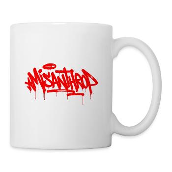 Misanthrop Rusty Style - Tasse - Weiß - Rechts