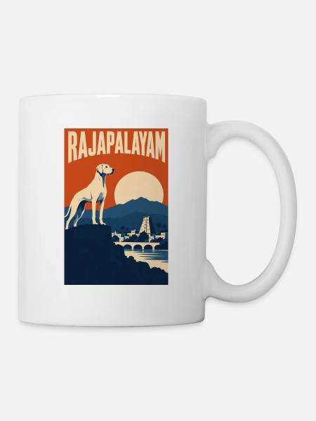 Rajapalayam - Tasse - Weiß