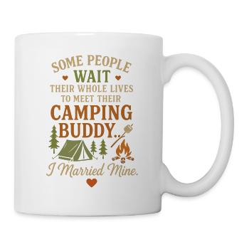 Some People Wait Their Whole Lives To Meet Their - Tasse - Weiß - Rechts