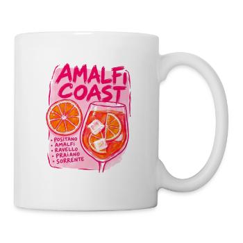 Amalfiküsten-Cocktails Rose - Tasse - Weiß - Rechts