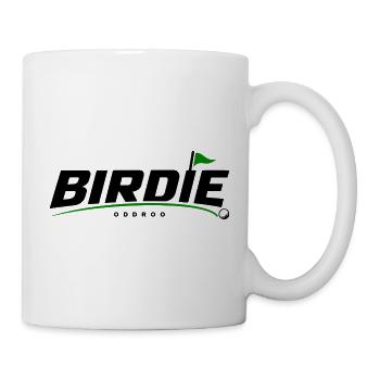 ODDROO Birdie – Golfball & Fahne - Tasse - Weiß - Rechts