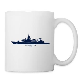 De Ruyter F804 – Minimalistische Silhouette - Tasse - Weiß - Rechts