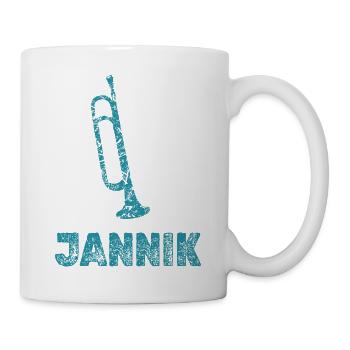 Geschenk für Jannik - Tasse - Weiß - Rechts