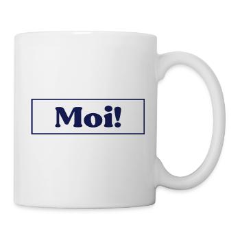 Finnland Moi Gruß - Tasse - Weiß - Rechts