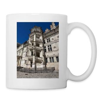 Treppe der Burg von Blois - Tasse - Weiß - Rechts