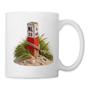 Strandstange 23 - Tasse - Weiß - Rechts