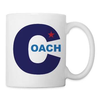 Trainer - Tasse - Weiß - Rechts