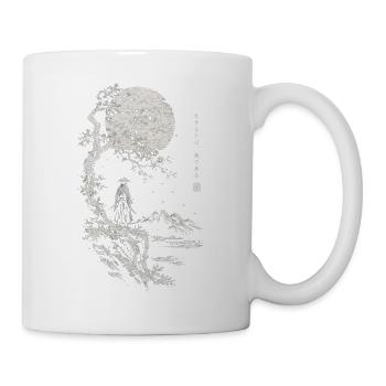 Samurai-Motiv: The Way of the Samurai – Japanese  - Tasse - Weiß - Rechts