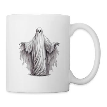 Spuken bis zum Morgengrauen heute Nacht gehört mir - Tasse - Weiß - Rechts