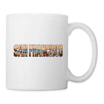 San-Francisco-33cm - Tasse - Weiß - Rechts