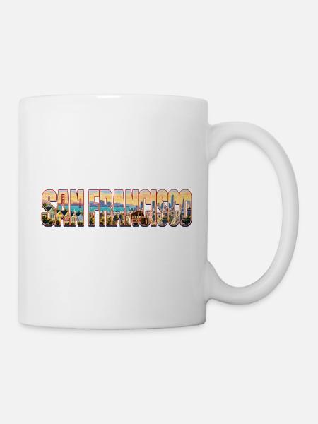 San-Francisco-33cm - Tasse - Weiß