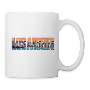 Los-Angeles-33cm - Tasse - Weiß - Rechts