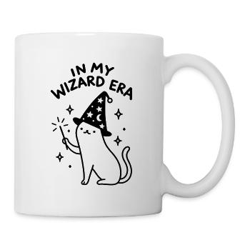 In My Wizard Era – Magische Zauberkatze - Tasse - Weiß - Rechts