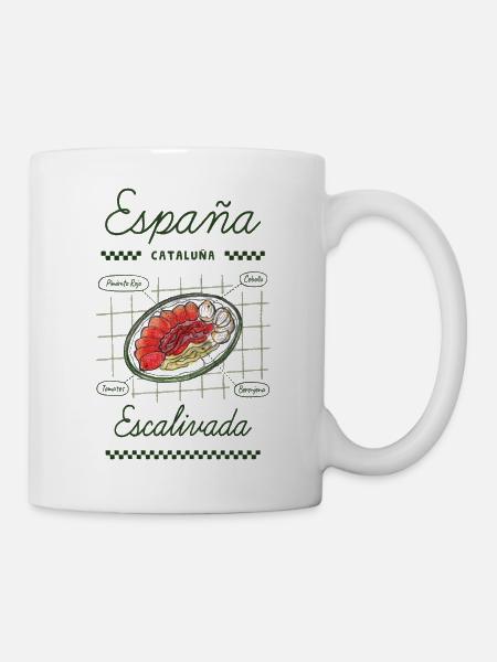 Escalivada - Tasse - Weiß