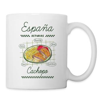 Asturischer Cachopo - Tasse - Weiß - Rechts