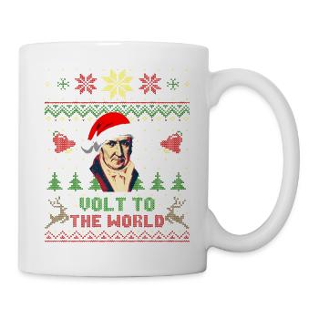 Alessandro Volta Volt an die Welt - Tasse - Weiß - Rechts