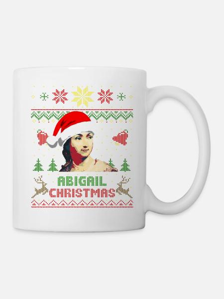 Abigail Adams Abigail Weihnachten - Tasse - Weiß