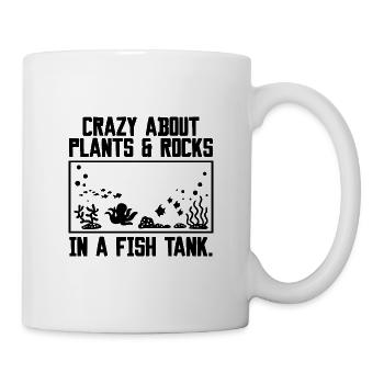 Aquarist Aquascaping Spruch - Tasse - Weiß - Rechts