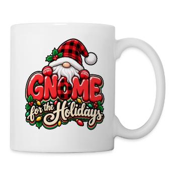 Gnom für die Holidays - Tasse - Weiß - Rechts