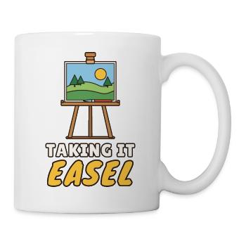 Staffelei nehmen - Tasse - Weiß - Rechts