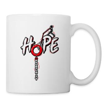 Hope Opportunity – Hoffnung Chancen Motivation - Tasse - Weiß - Rechts