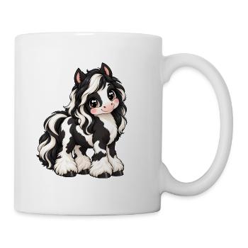 Tinker Irish Cob im Kawaii-Stil - Tasse - Weiß - Rechts