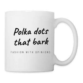 Dalmatiner - Polka Dots That Bark - Hundeliebe - Tasse - Weiß - Rechts