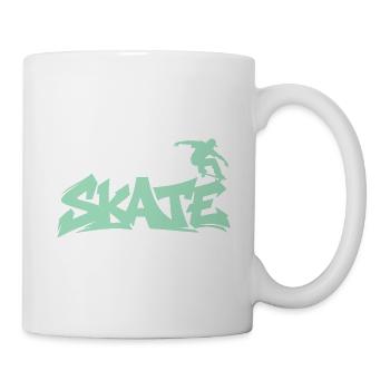 Skate Skater - Tasse - Weiß - Rechts