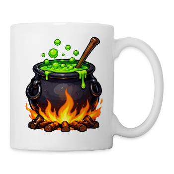 Kessel des Zaubertranks - Tasse - Weiß - Rechts