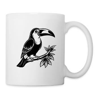 Tukan - Tasse - Weiß - Rechts