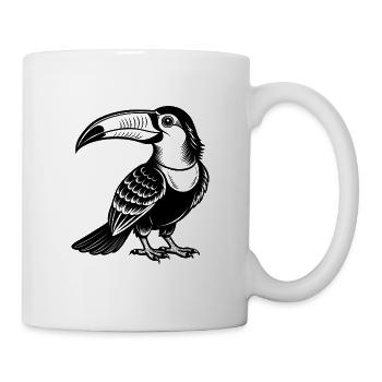 Tukan - Tasse - Weiß - Rechts