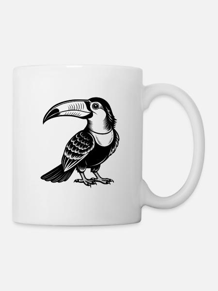 Tukan - Tasse - Weiß
