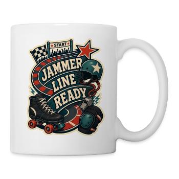 JAMMER LINE READY - Tasse - Weiß - Rechts